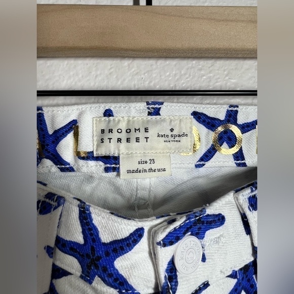 KATE SPADE Broome Street Starfish Capri Jeans - Picture 7 of 7
